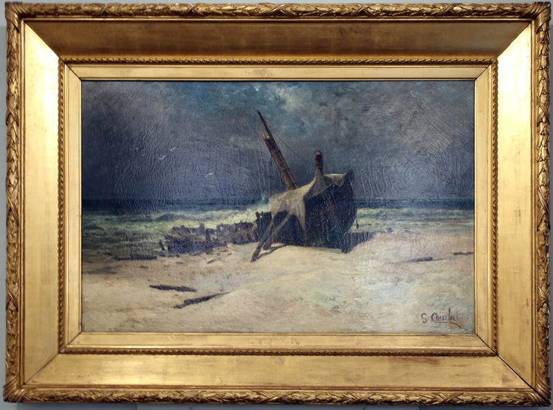 The Wreck - Gustave Courbet