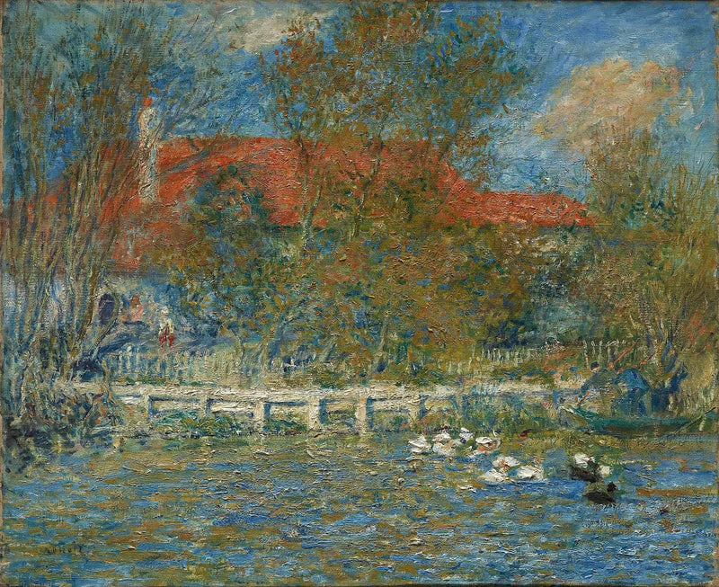The Duck Pond - Pierre-Auguste Renoir