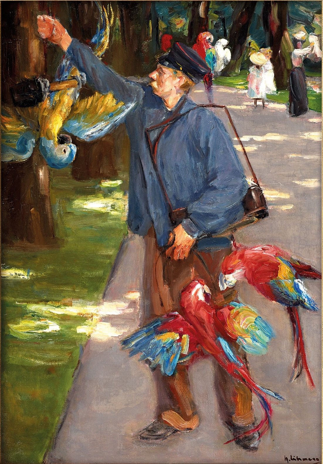 The Parrot Man - Max Liebermann