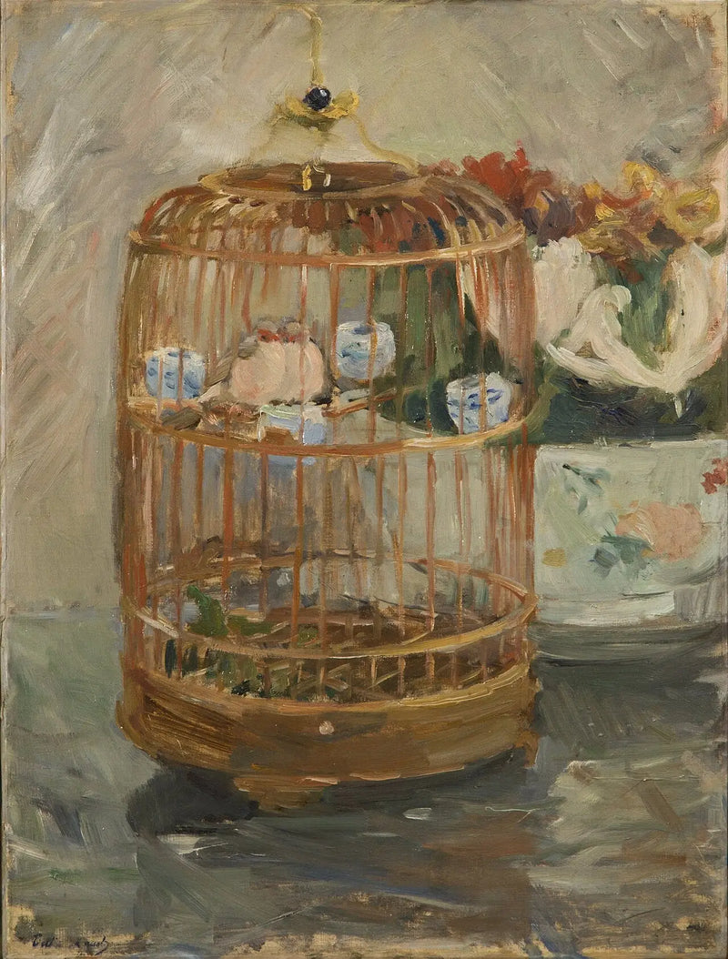 The Cage - Berthe Morisot
