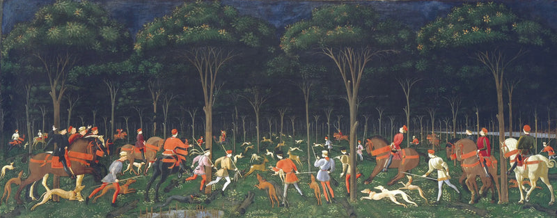 The Night Hunt - Paolo Uccello