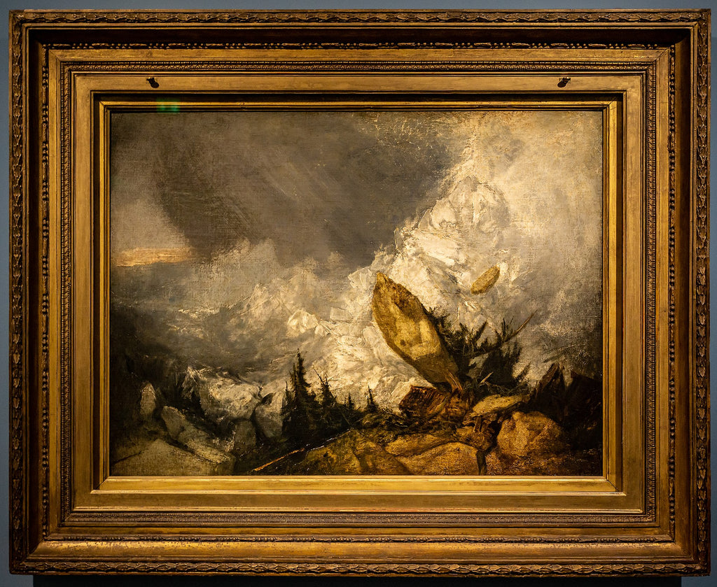The Fall of an Avalanche in the Grisons - J. M. W. Turner