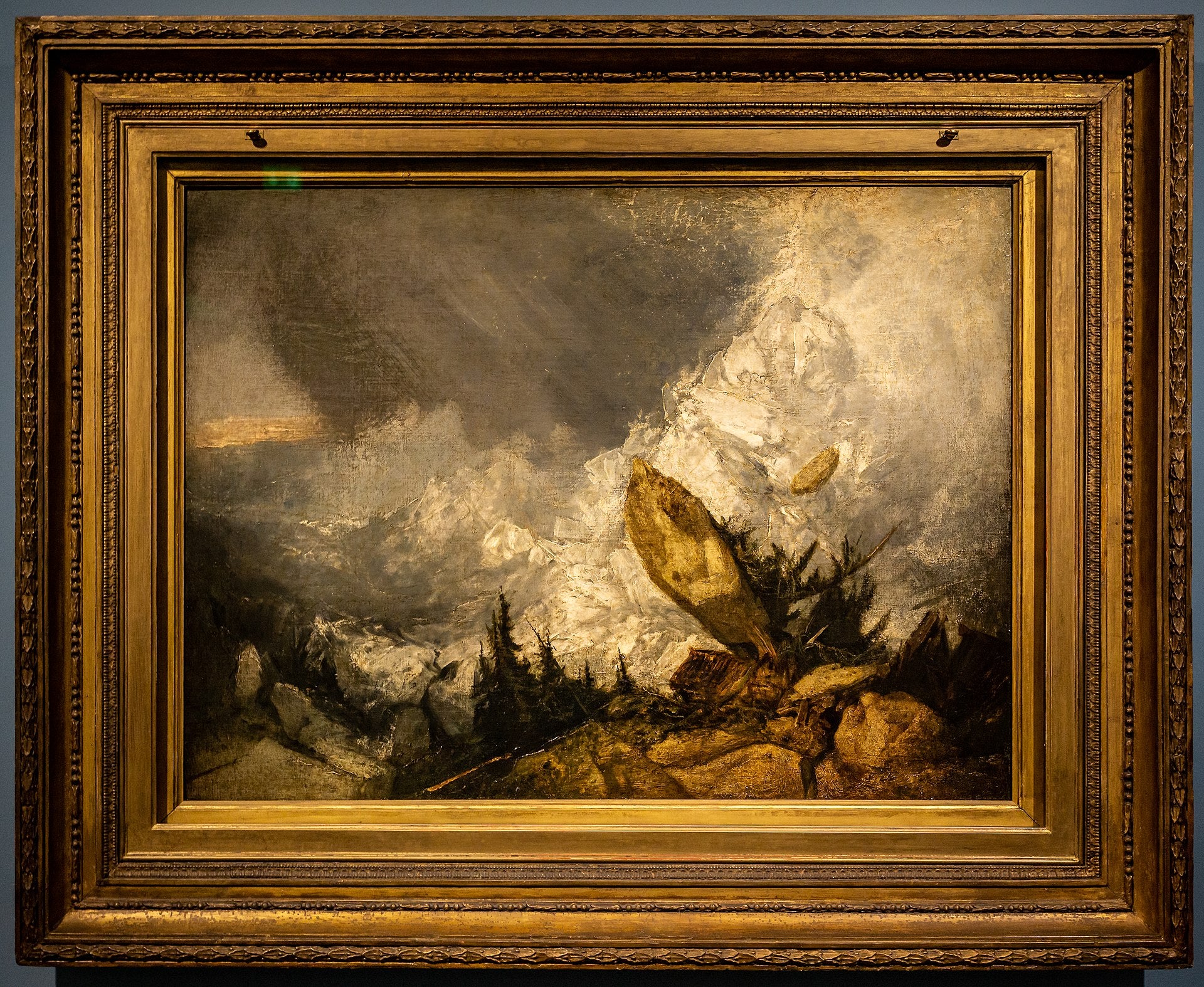 The Fall of an Avalanche in the Grisons - J. M. W. Turner