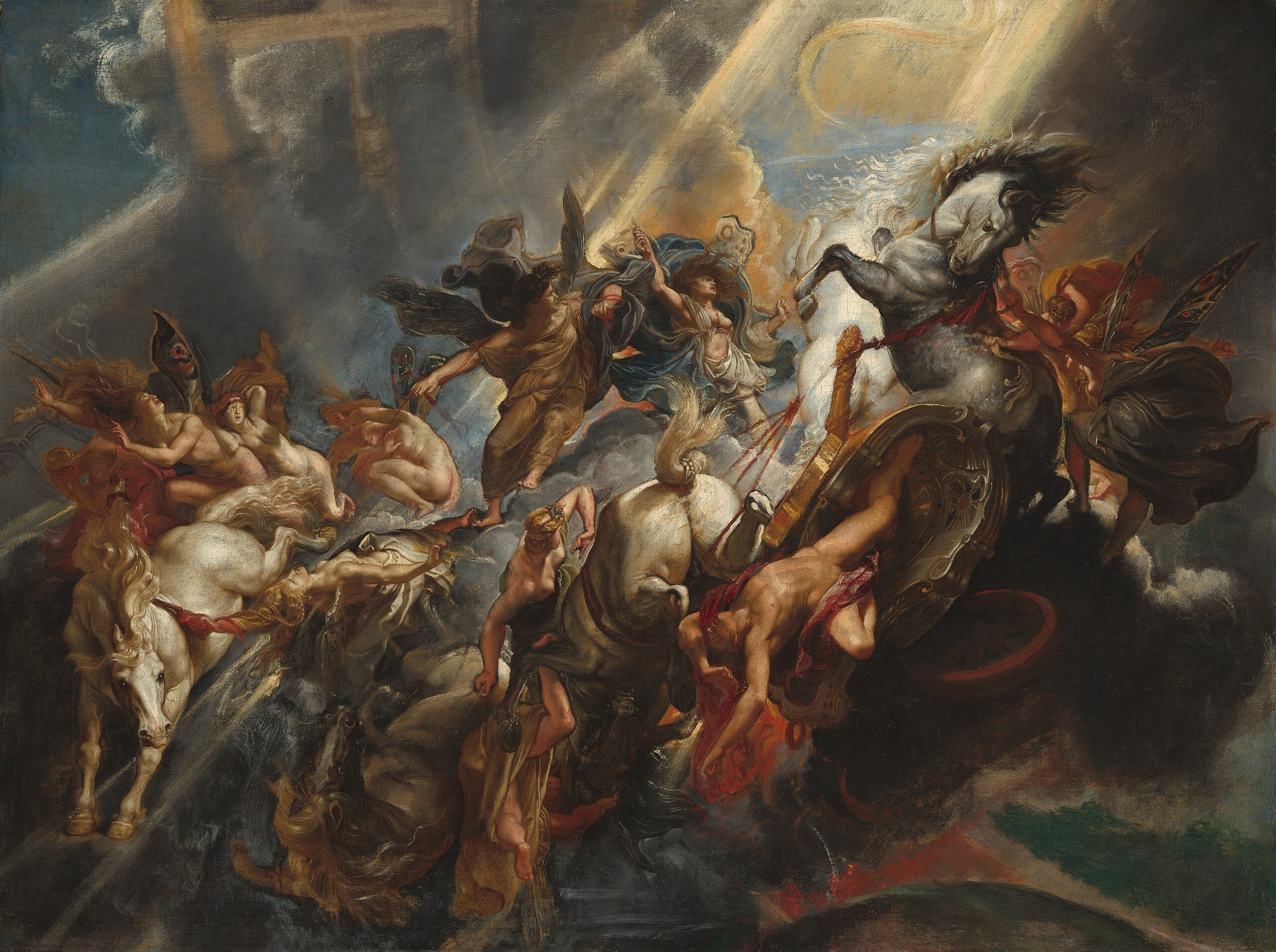 The Fall of Phaethon - Peter Paul Rubens