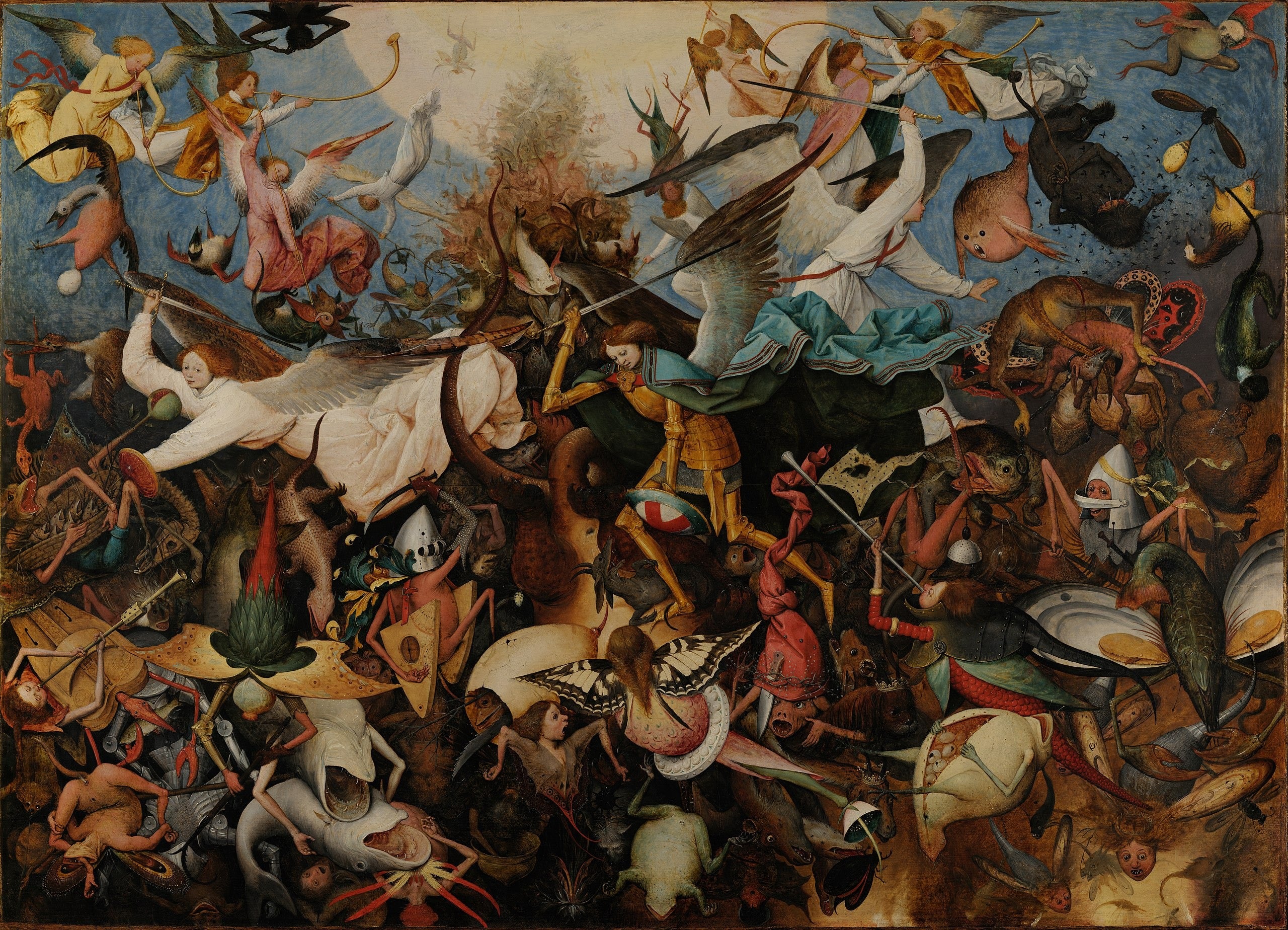 The Fall of the Rebel Angels - Pieter Brueghel the Elder