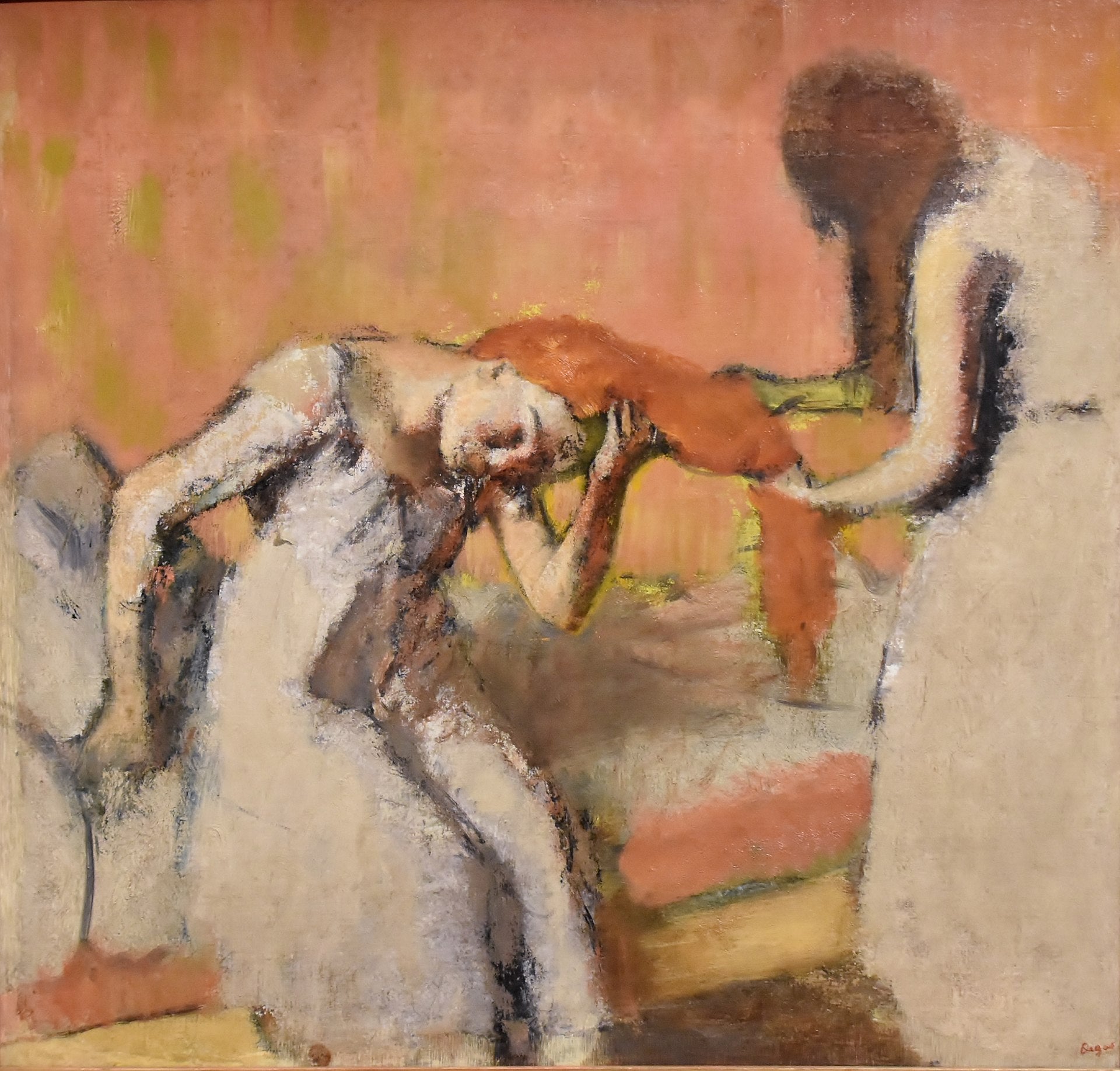 The Hairdressing - Edgar Degas