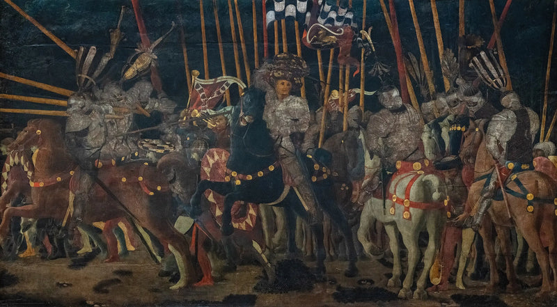 Micheletto Attendolo da Cotignola's Counterattack - Paolo Uccello