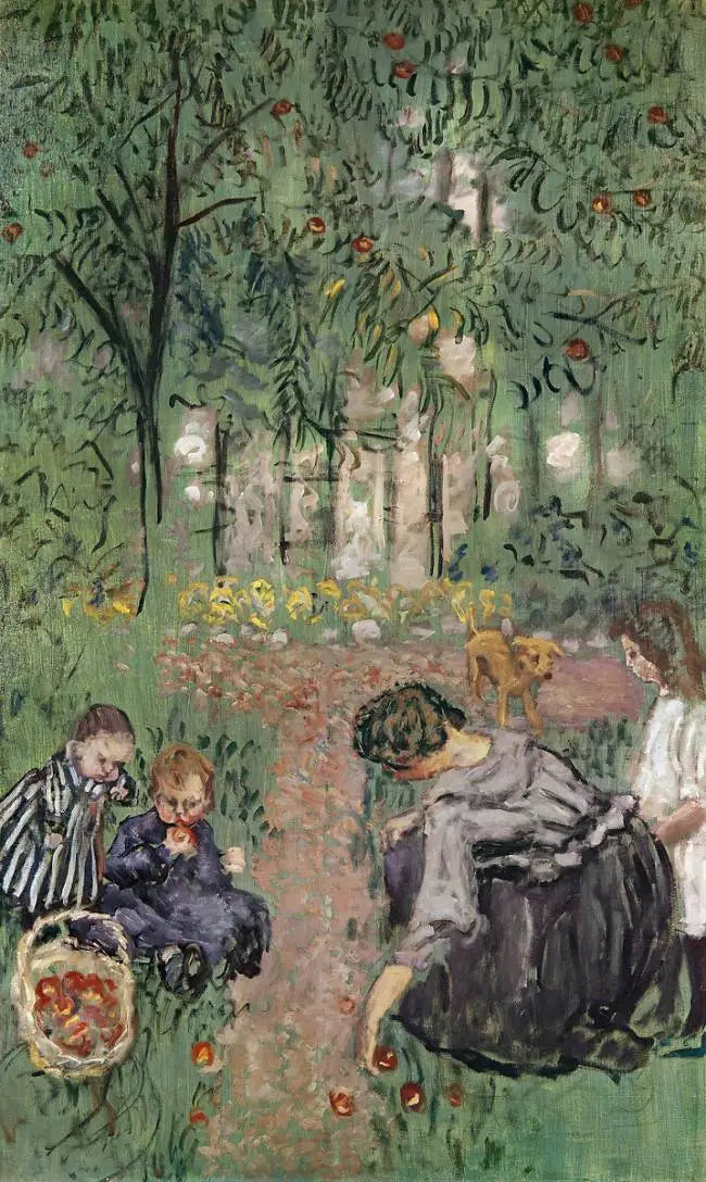The Apple Harvest - Pierre Bonnard