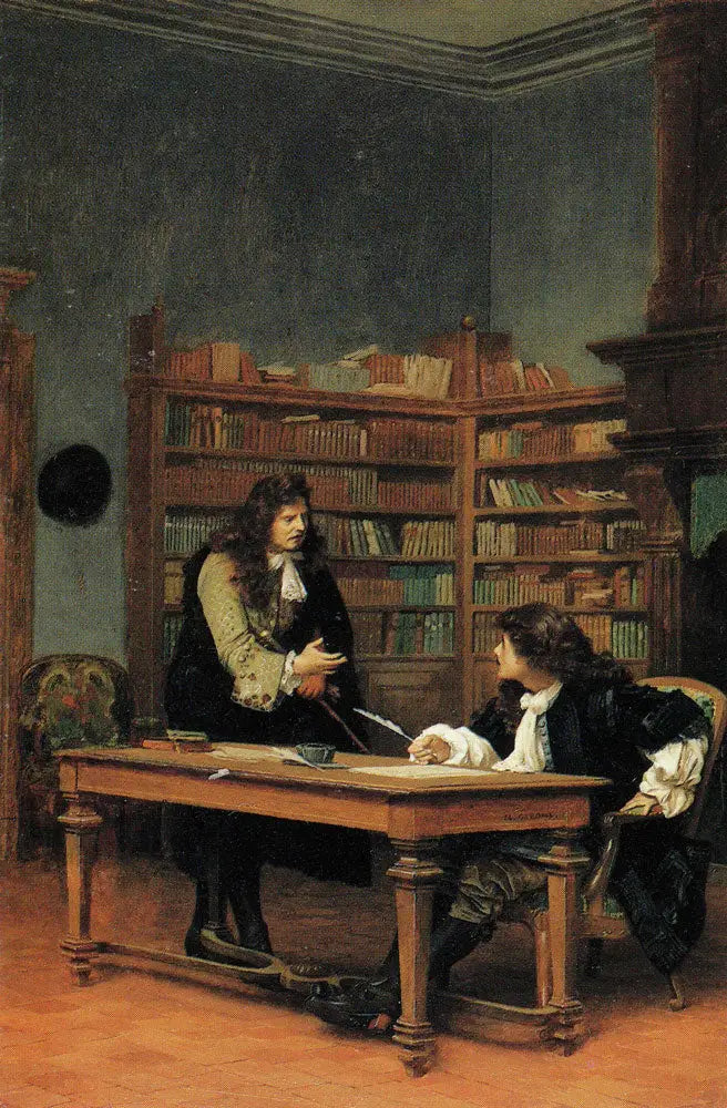 The Fountain and Molière - Jean-Léon Gérôme
