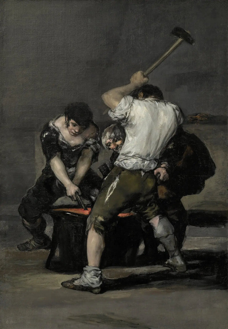 The Forge - Francisco de Goya