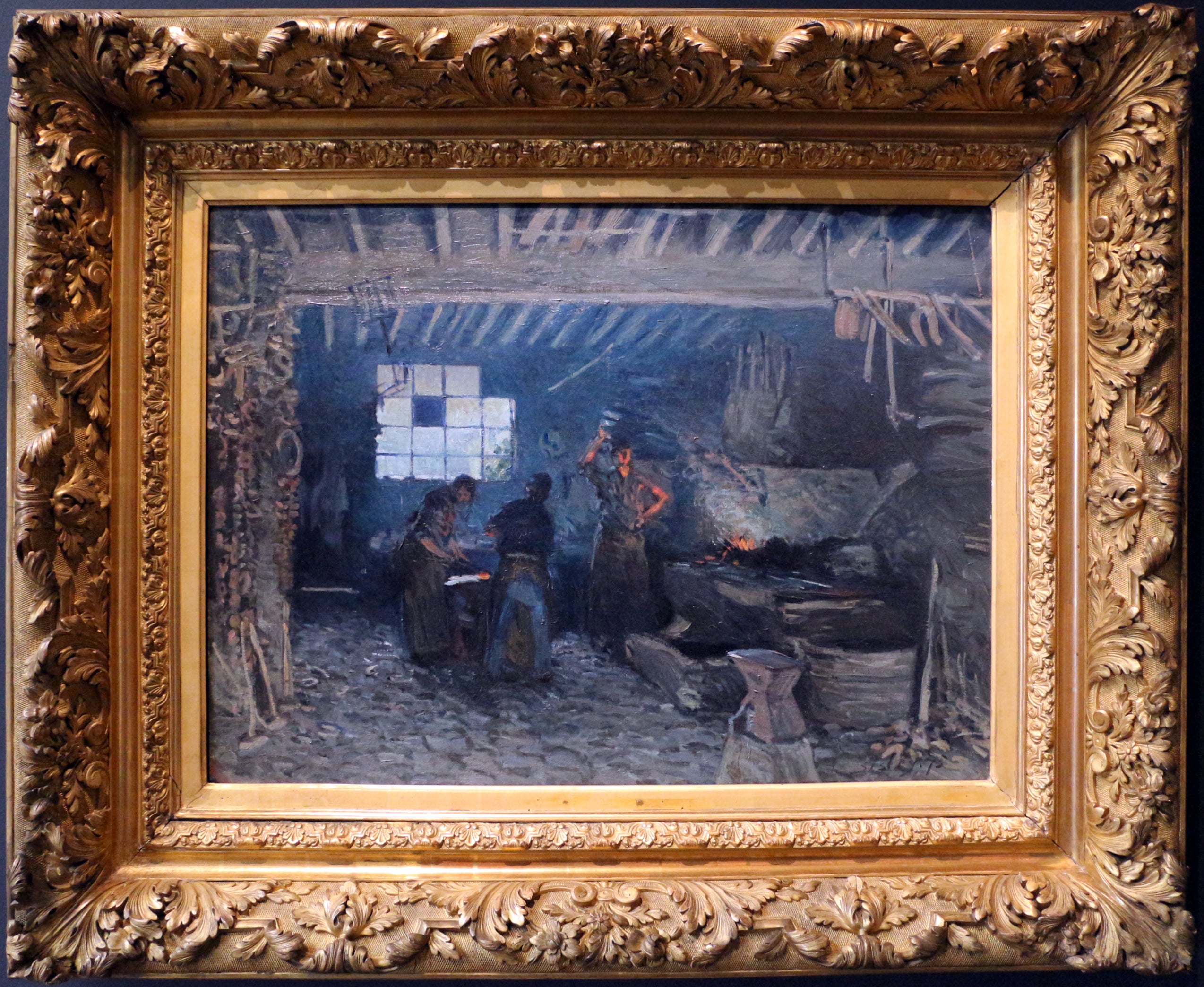 The Forge at Marly-le-Roi - Alfred Sisley