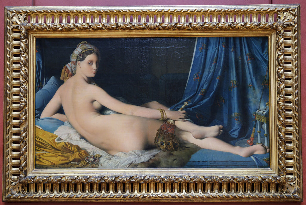 The Large Odalisque - Jean-Auguste-Dominique Ingres
