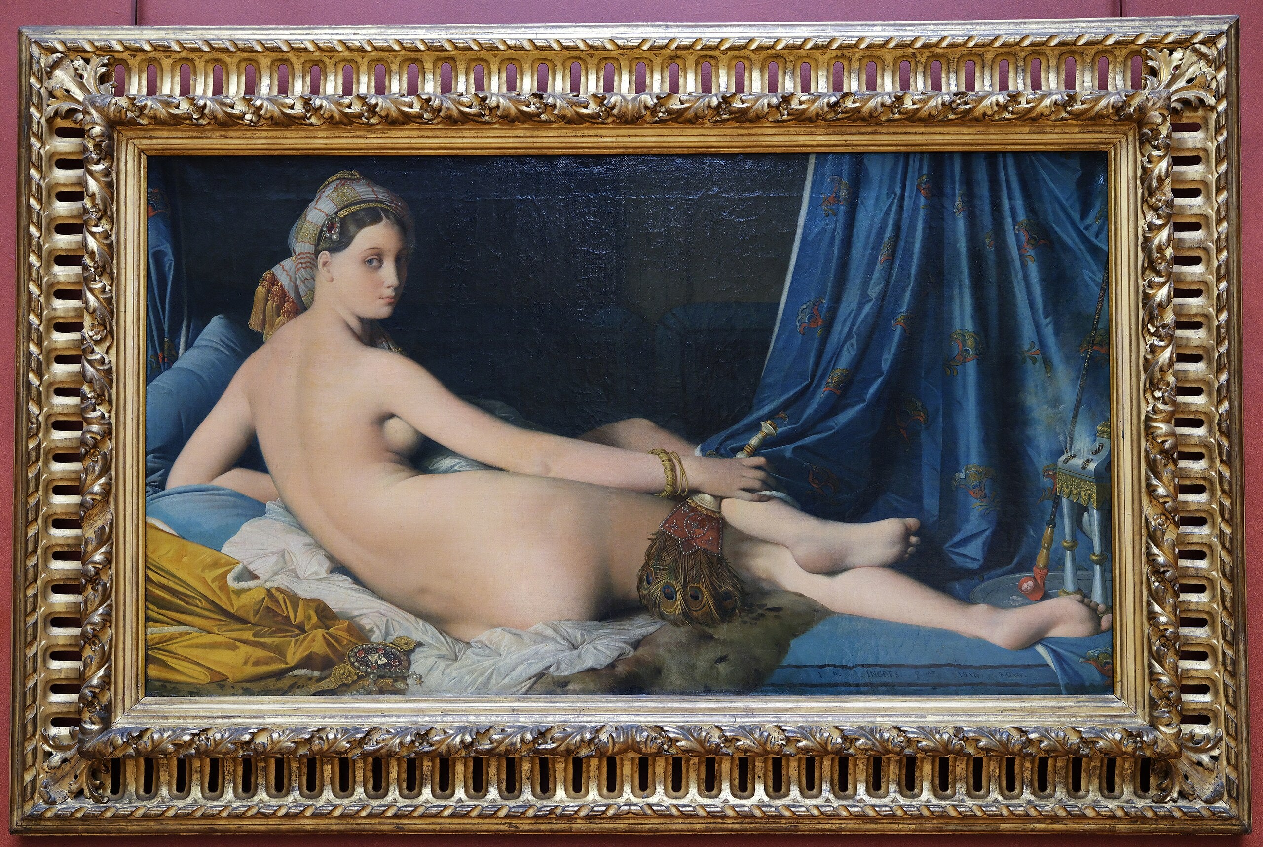 The Large Odalisque - Jean-Auguste-Dominique Ingres