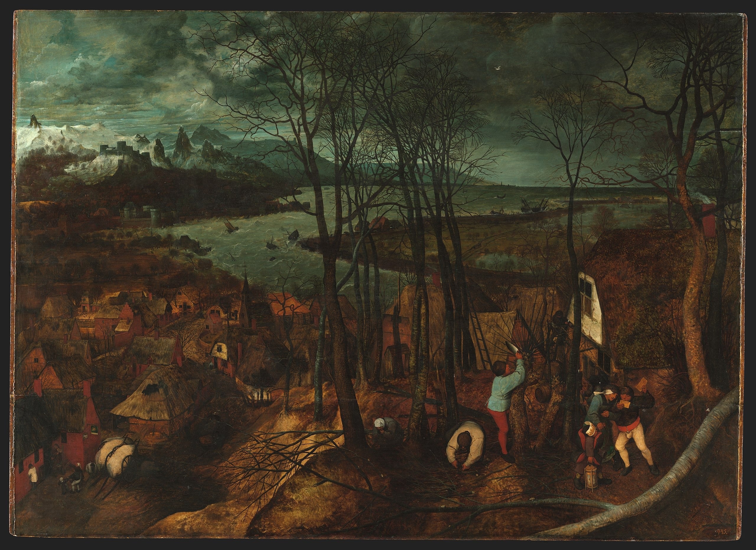 The Dark Day - Pieter Brueghel the Elder