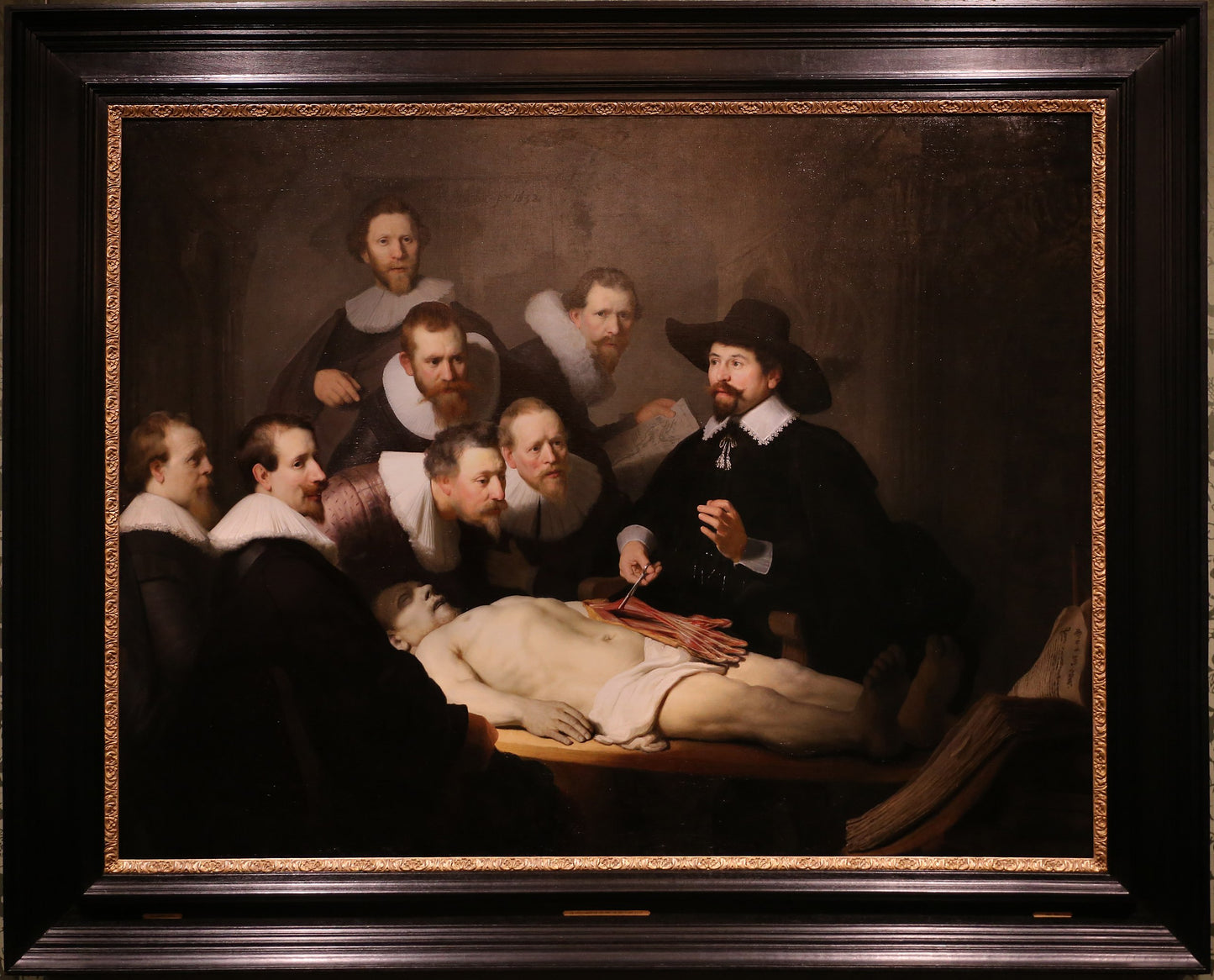 La Leçon d'anatomie du docteur Tulp - Rembrandt