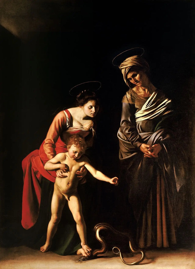 The Madonna of the Stable - Caravaggio