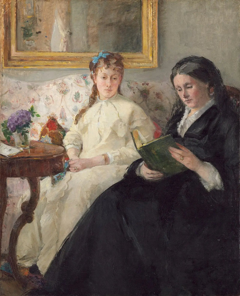The Artist's Mother and Sister - Berthe Morisot