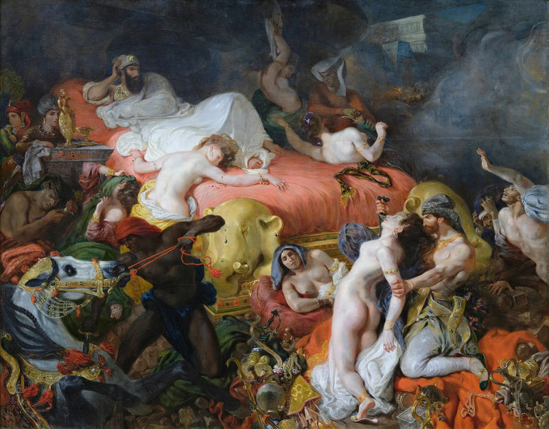 The Death of Sardanapalus - Eugène Delacroix