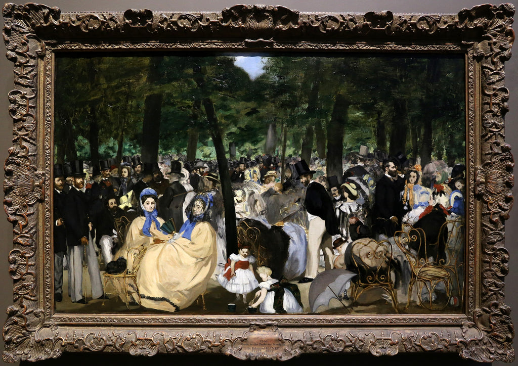 Music in the Tuileries - Édouard Manet