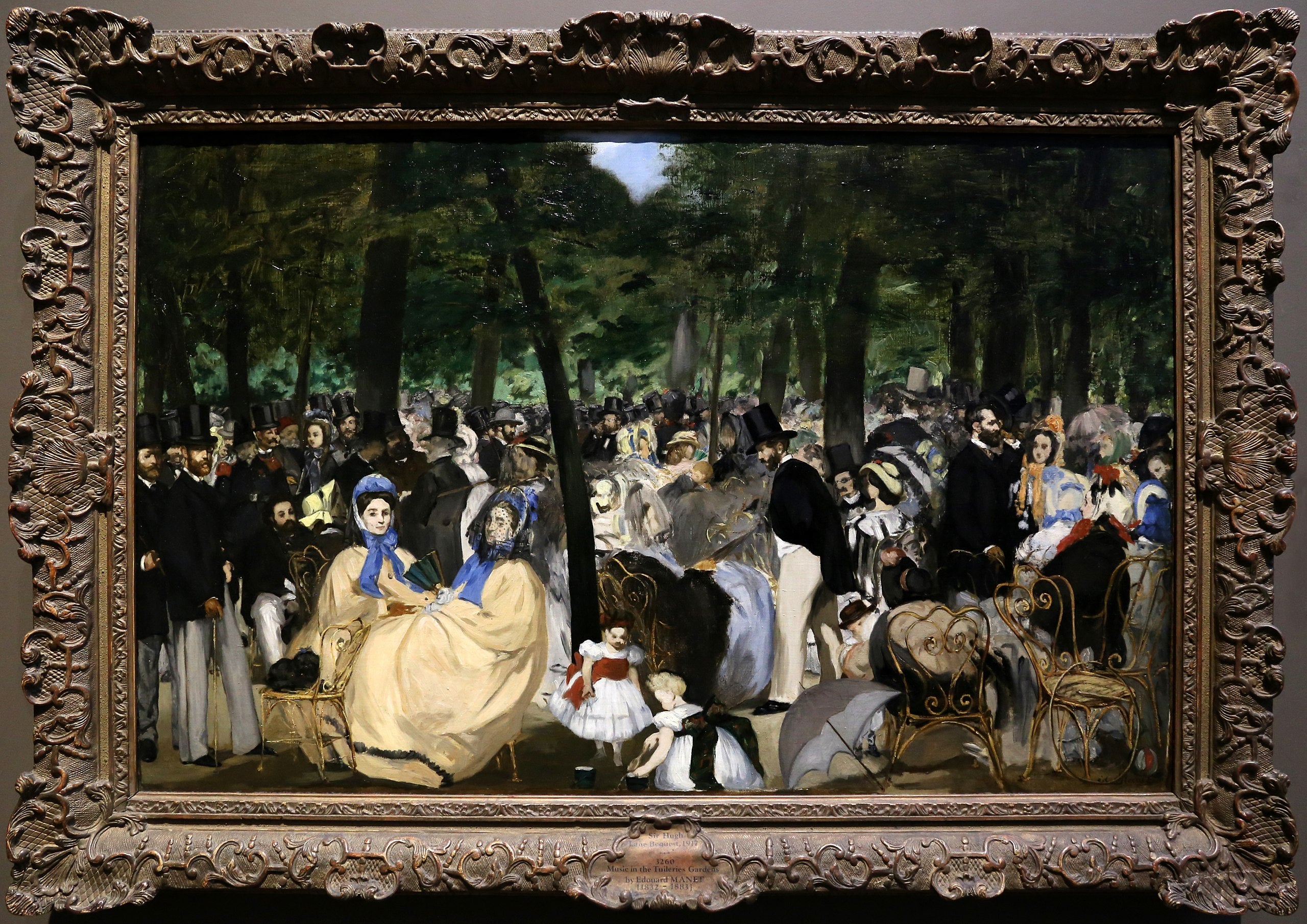 Music in the Tuileries - Édouard Manet