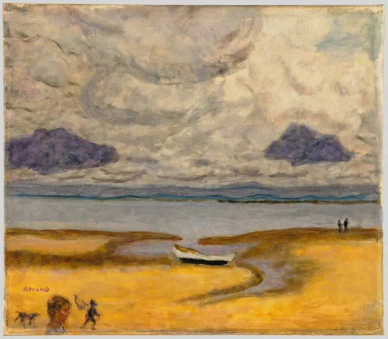 The Beach at Low Tide - Pierre Bonnard