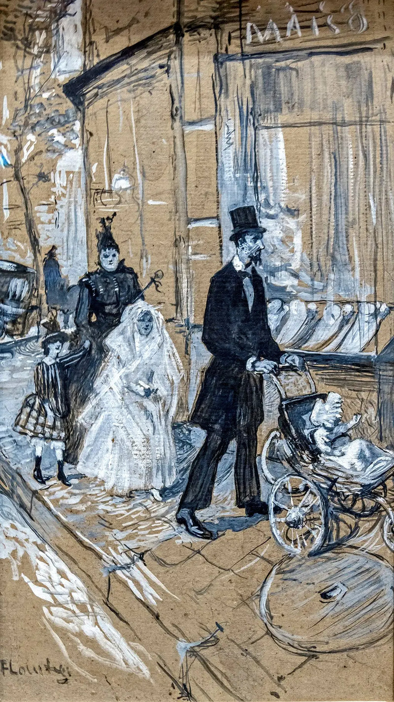 The First Communion - Henri de Toulouse-Lautrec