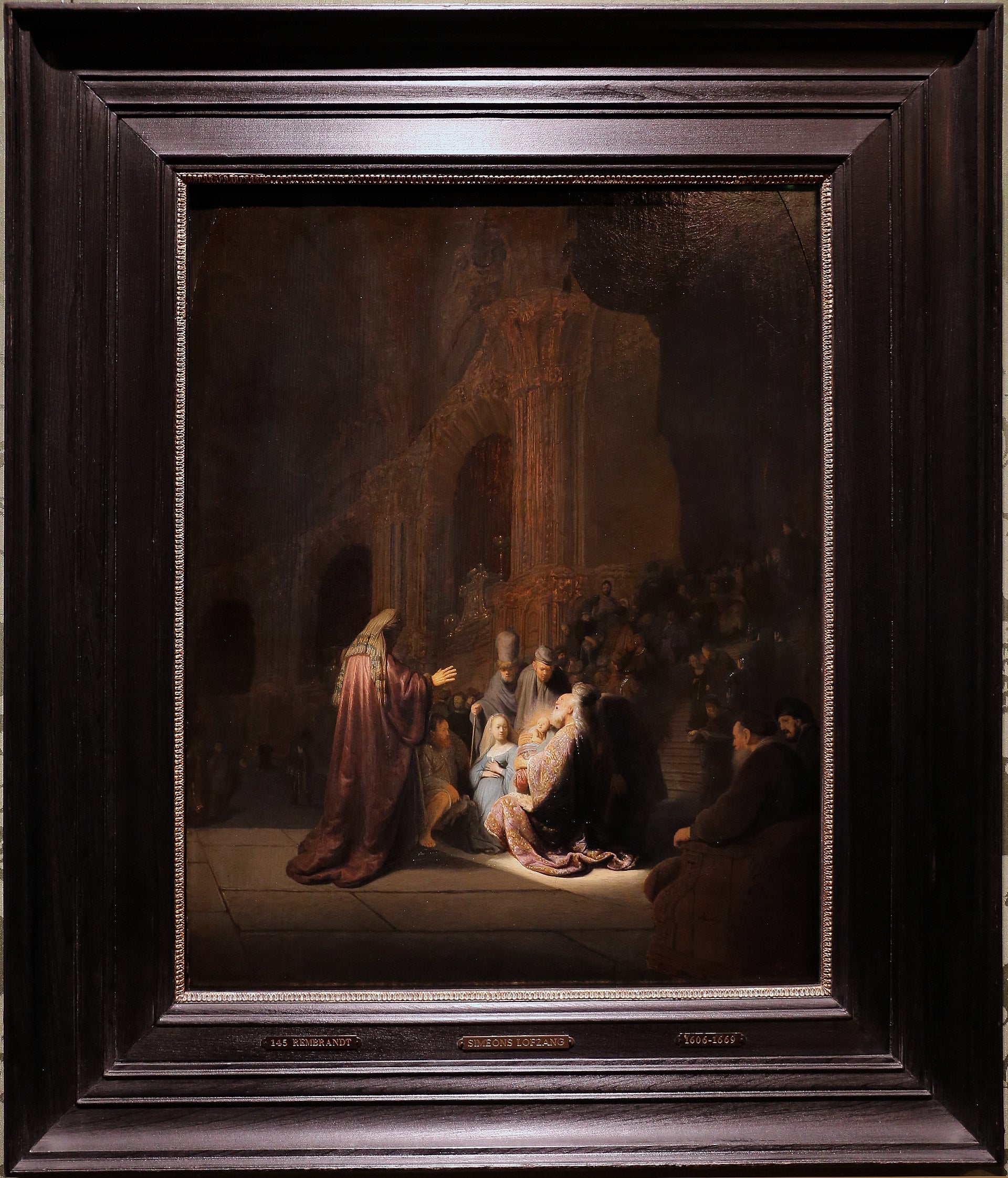 The Prayer of Simeon - Rembrandt