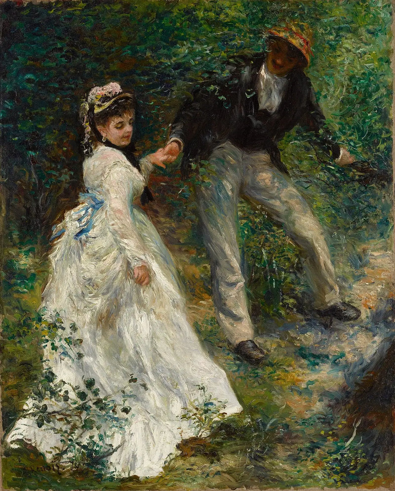The Stroll - Pierre-Auguste Renoir