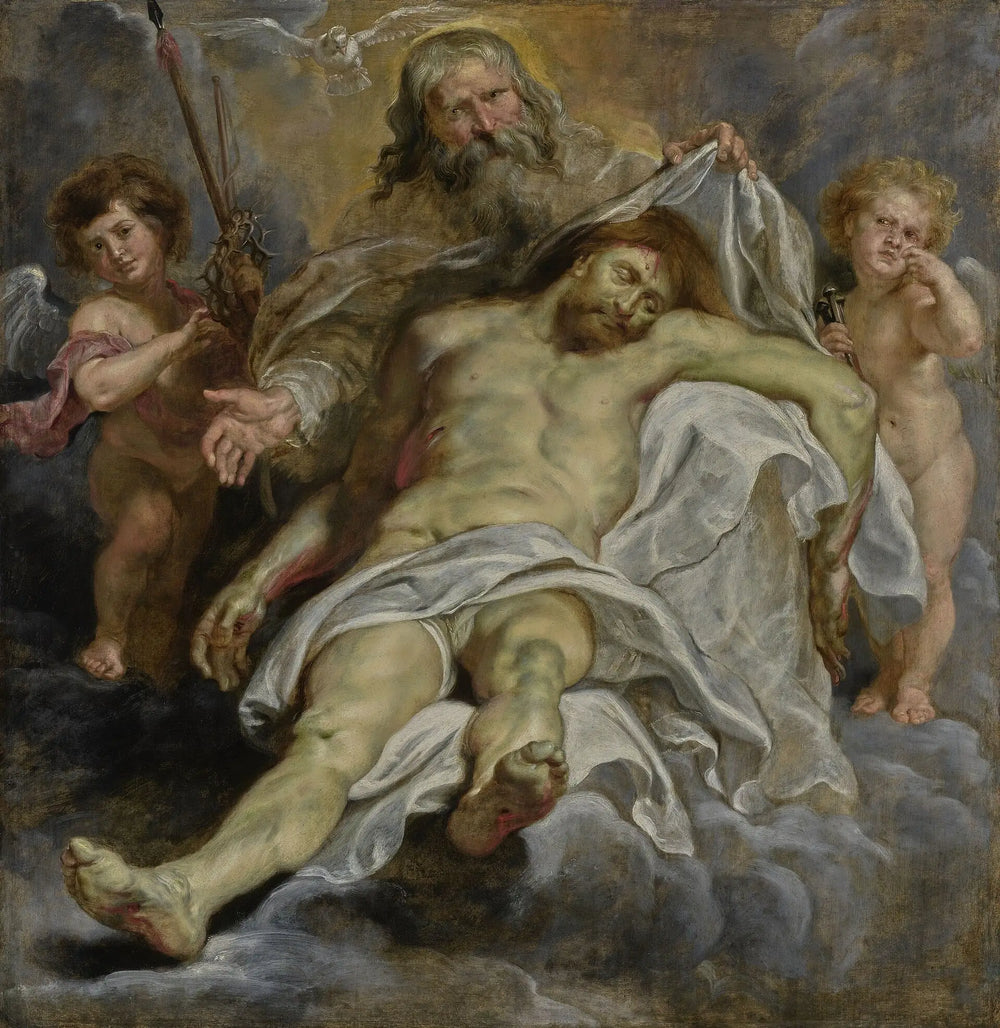 La Sainte Trinité - Peter Paul Rubens - Alpha Reproduction
