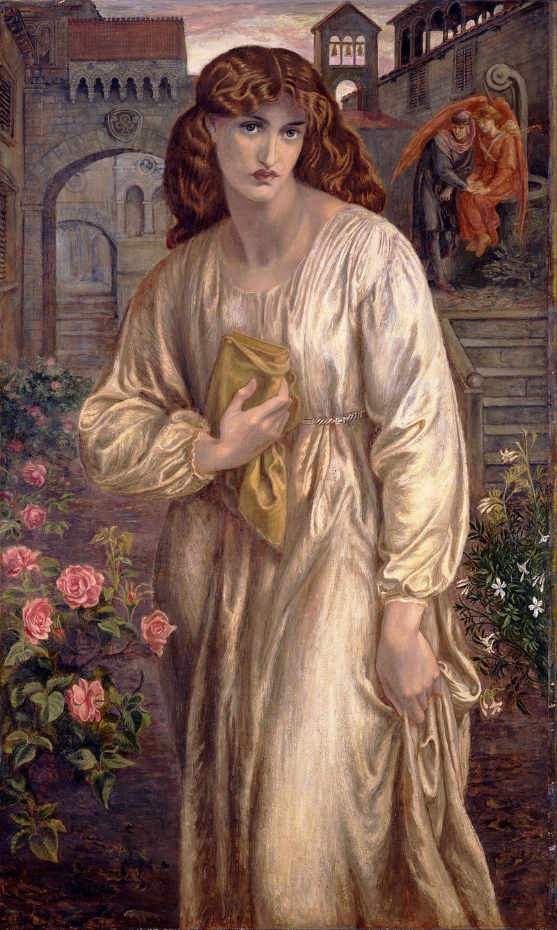 Beatrice's Salutation - Dante Gabriel Rossetti