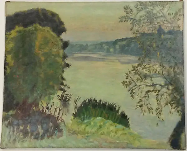 The Seine at Vernon - Pierre Bonnard