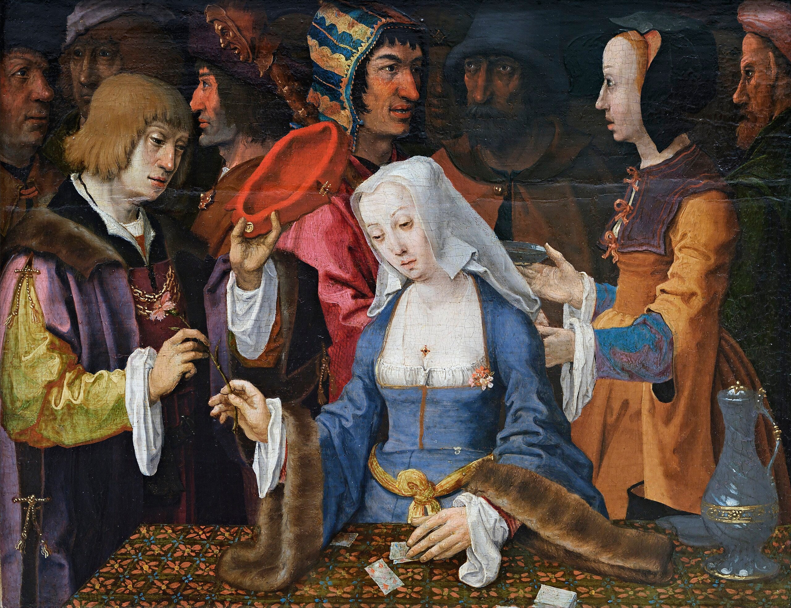 La Tireuse de cartes - Lucas van Leyden