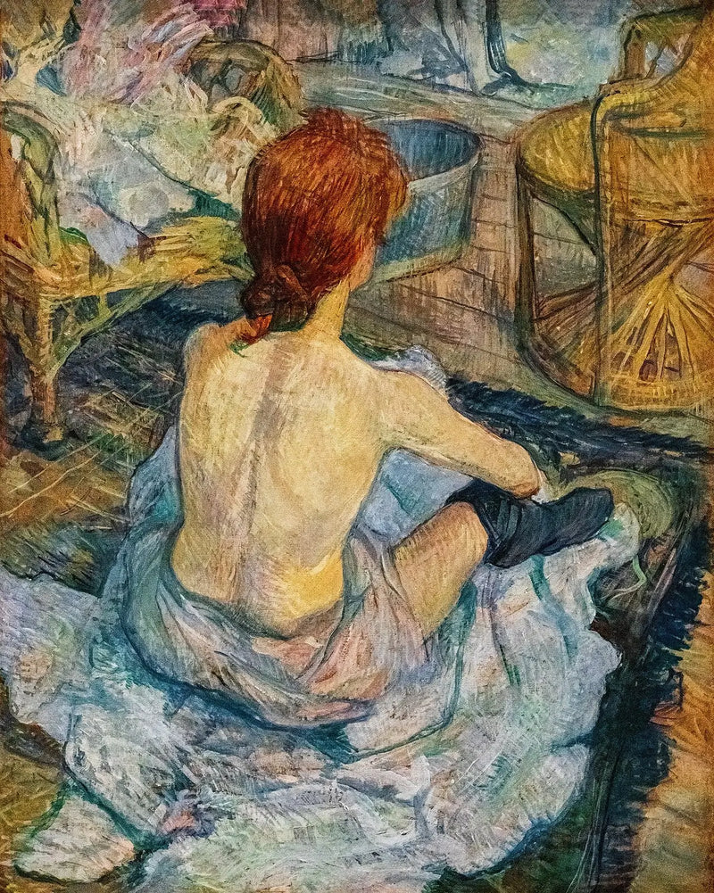 The Toilette - Henri de Toulouse-Lautrec