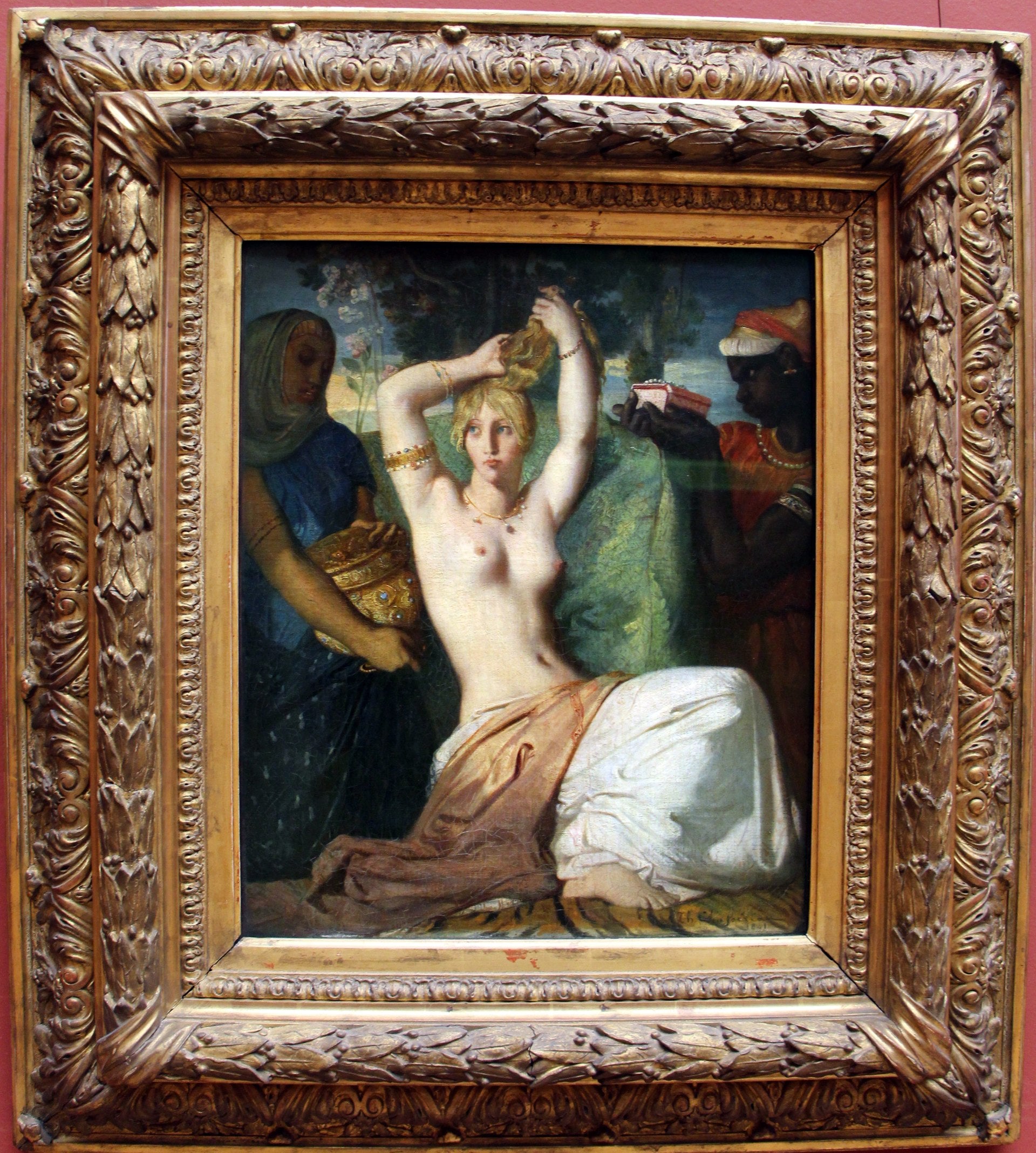 La Toilette d'Esther - Théodore Chassériau
