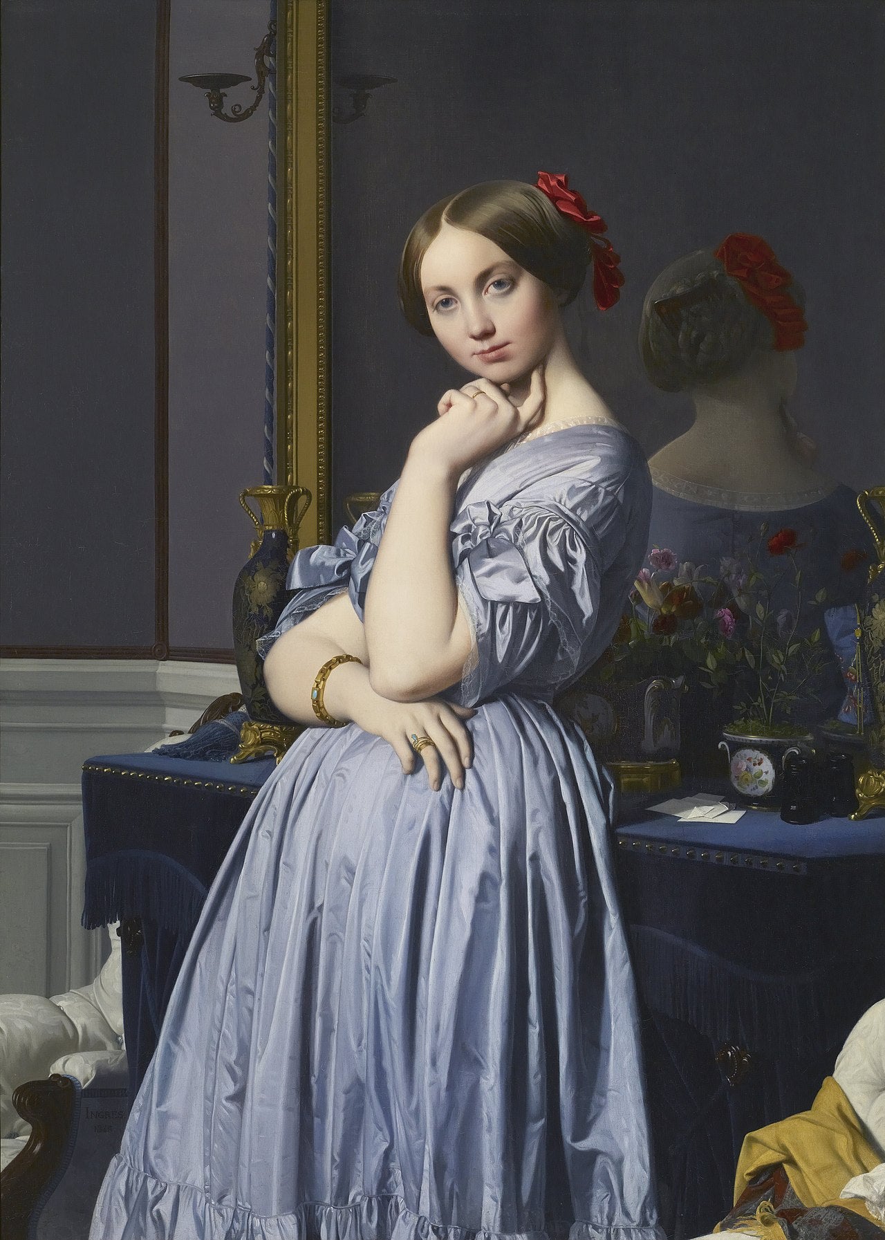 The Vicomtesse d'Haussonville - Jean-Auguste-Dominique Ingres