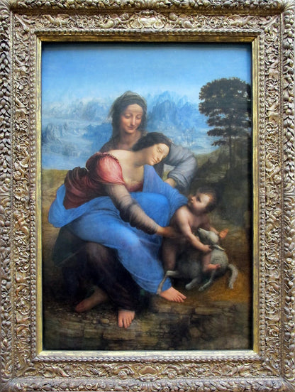 The Virgin, the Child Jesus, and Saint Anne - Leonardo da Vinci