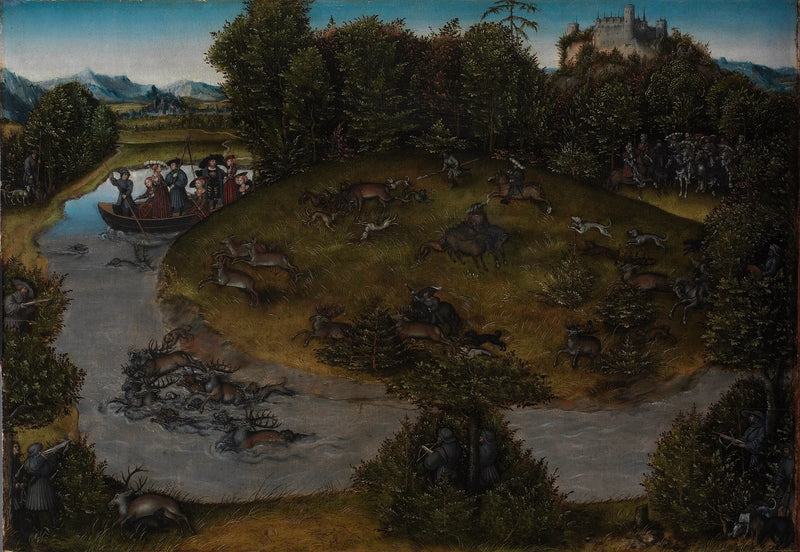 The Hunter of the Elector Frederick the Wise (1463-1525) of Saxony - Lucas Cranach the Elder
