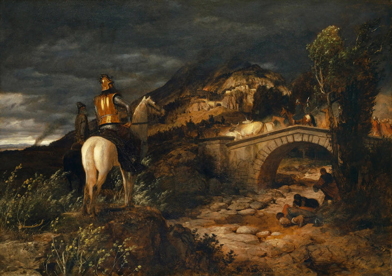 The March of the Goths - Arnold Böcklin