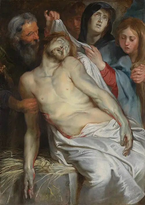 Lamentation (central panel of the epitaph of Jan Michielsen and his wife Maria Maes) - Peter Paul Rubens