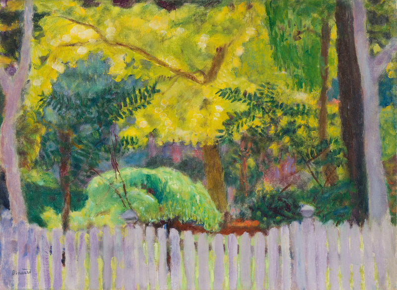 The Purple Fence - Pierre Bonnard