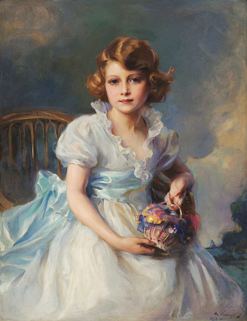 Princess Elizabeth of York - Philip de László