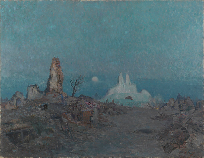 The road below, Hangard - Maurice Galbraith Cullen