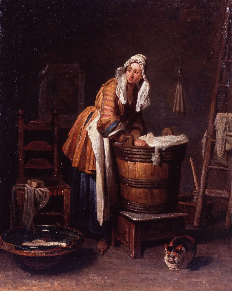 Washing Machine - Jean Siméon Chardin