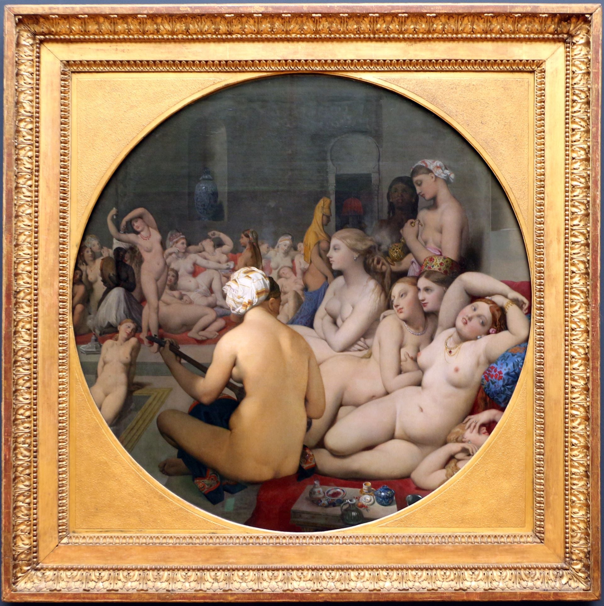 The Turkish Bath - Jean-Auguste-Dominique Ingres