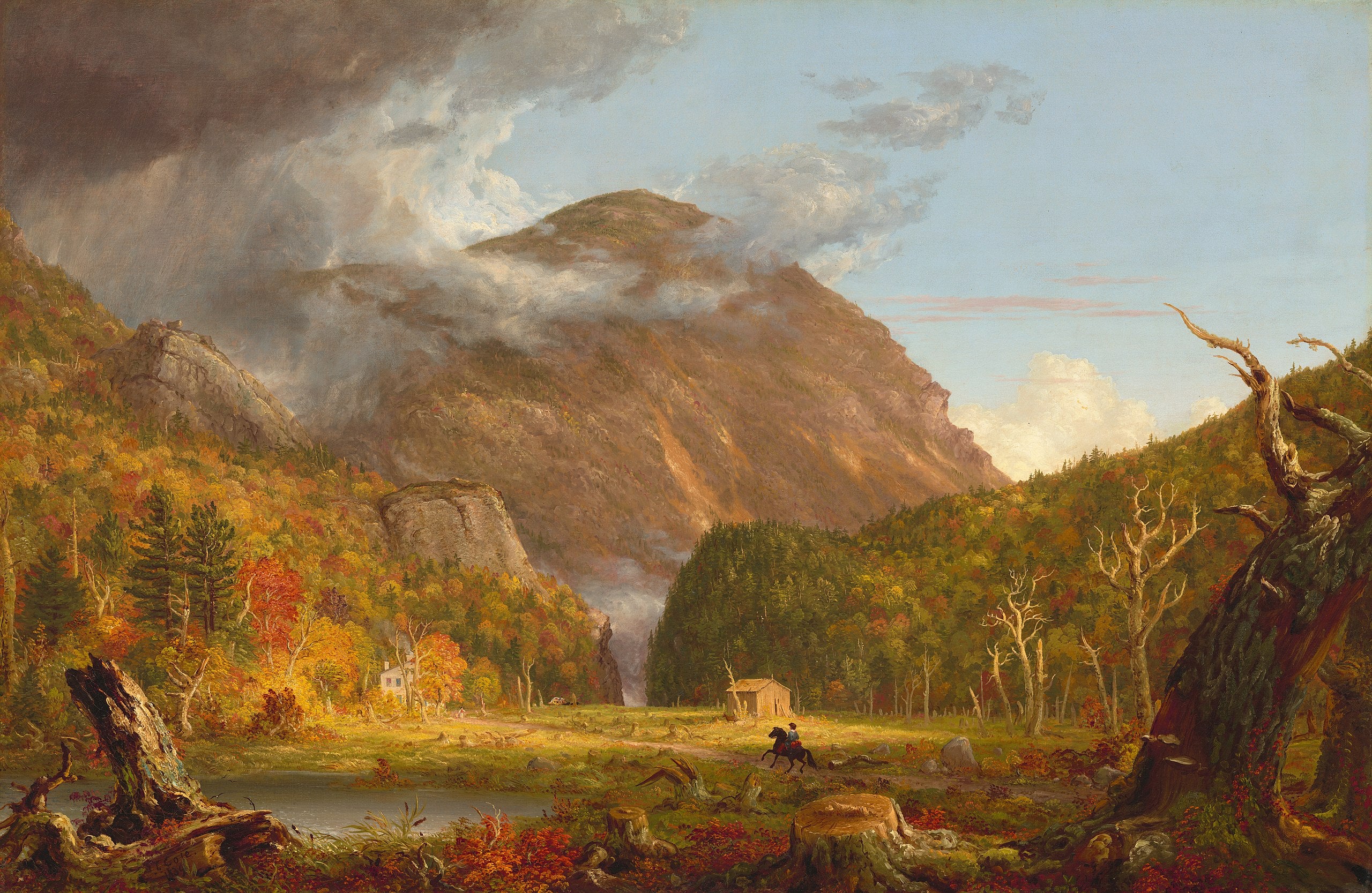 Le Col des Montagnes Blanches - Thomas Cole