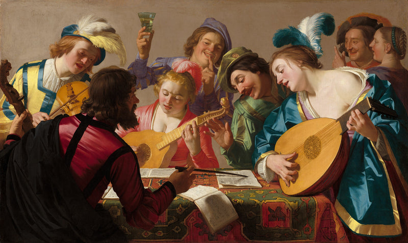 The Concert - Gerrit van Honthorst