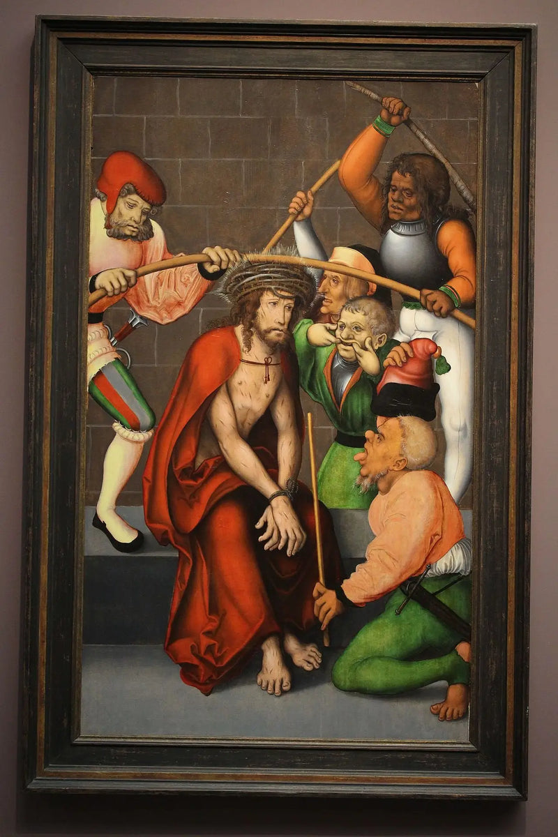 The Crowning with Thorns - Lucas Cranach the Elder