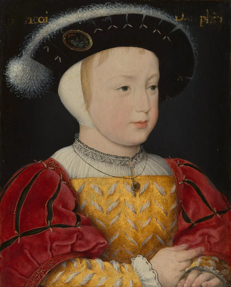 The Dauphin François of France as a Child (1518-1536) - Jean Clouet