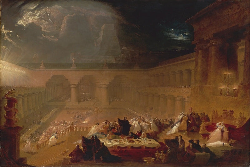 The Feast of Balthazar - John Martin