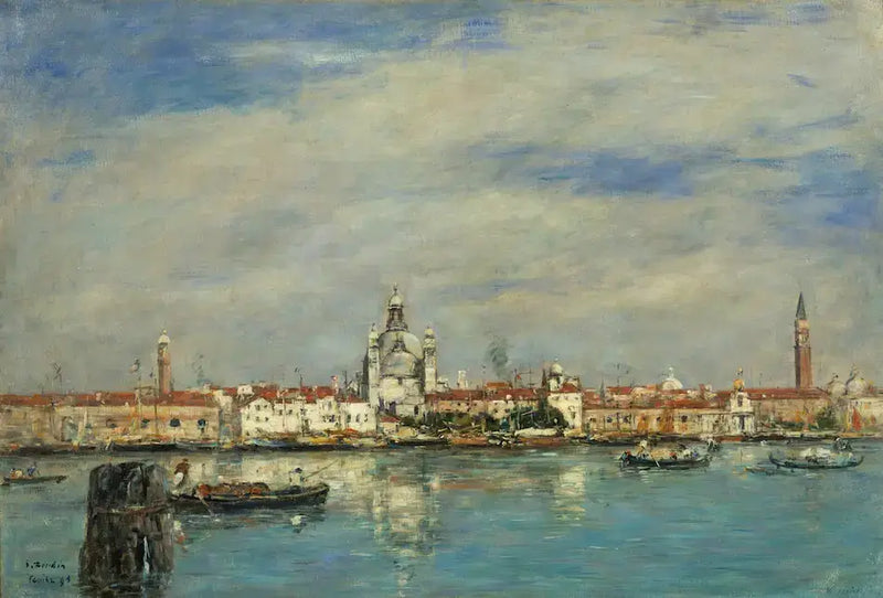 The Grand Canal, Venice - Eugène Boudin